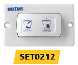 рокерный переключатель для унитазов Vetus SET0212 рокерный переключатель для унитазов Vetus SET0212