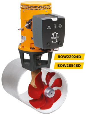 электрические подруливающие устройства Vetus BOW22024D BOW28548D электрические подруливающие устройства Vetus BOW22024D BOW28548D